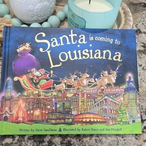 Santa is Coming to Louisiana Book
